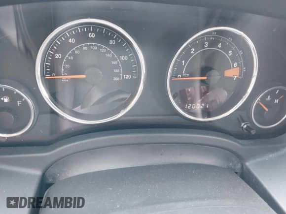 ✅ 2017 Jeep Compass Latitude • VIN: 1C4NJCEB8HD198331 • Lot: 42431154. Listed on IAAI with 120,021 mi. Free auction sales archive from the USA and detailed vehicle history report at DreamBid. Image 7.