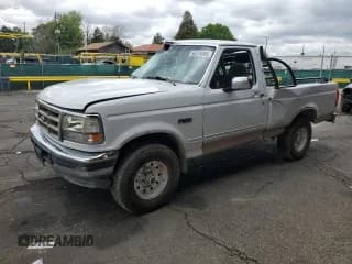✅ 1996 Ford F-150 • VIN: 1FTEF14Y2TLB39012 • Lot: 58576095. Listed on Copart with 162,231 mi. Free auction sales archive from the USA and detailed vehicle history report at DreamBid. Image 1.