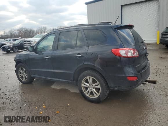 ✅ 2012 Hyundai Santa Fe Limited • VIN: 5XYZKDAG4CG103750 • Lot: 80894914. Listed on Copart with 242,079 mi. Free auction sales archive from the USA and detailed vehicle history report at DreamBid. Image 2.