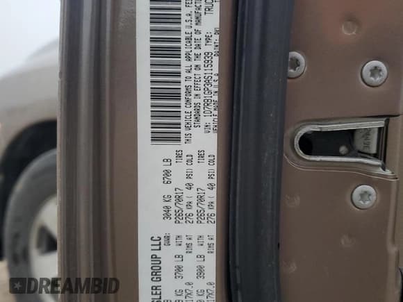 ✅ 2010 Dodge 1500 SLT • VIN: 1D7RB1GP3AS115939 • Lot: 50208935. Wystawiony na Copart z przebiegiem 94 832 mil. Bezpłatny archiwum sprzedaży aukcyjnych z USA i szczegółowy raport historii pojazdu na DreamBid. Zdjęcie 14.