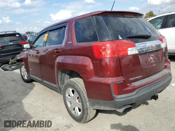 ✅ 2016 GMC Terrain SLE • VIN: 2GKALMEK5G6256024 • Лот: 81831545. Опубликован ранее на Copart с пробегом Не указан. Бесплатный доступ к архиву аукционных продаж из США и подробный отчёт об истории автомобиля на DreamBid. Изображение 2.