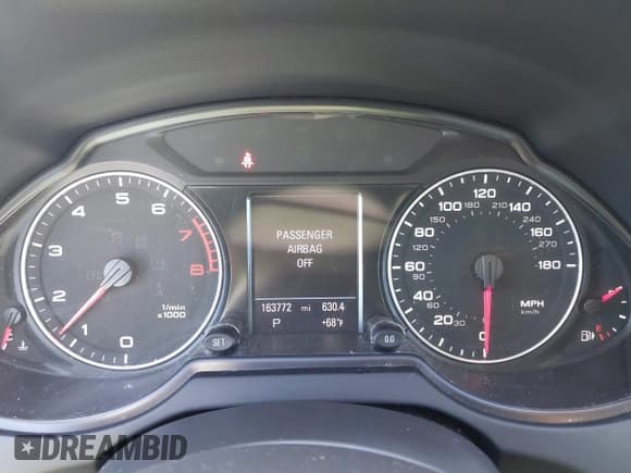 ✅ 2010 Audi Q5 Premium Plus • VIN: WA1LKAFP9AA096749 • Lot: 42058422. Listed on IAAI with 163,772 mi. Free auction sales archive from the USA and detailed vehicle history report at DreamBid. Image 7.