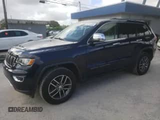 2018 Jeep Grand Cherokee Limited with VIN 1C4RJEBG9JC208812, listed as a Copart auction lot 85758455 with 77,731 mi miles and Salvage title. Bid and sale history available at DreamBid. Image 1.