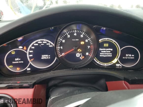 ✅ 2023 Porsche Cayenne S • VIN: WP1AB2AY3PDA14605 • Лот: 70424044. Опубликован ранее на Copart с пробегом 22 946 миль. Бесплатный доступ к архиву аукционных продаж из США и подробный отчёт об истории автомобиля на DreamBid. Изображение 9.