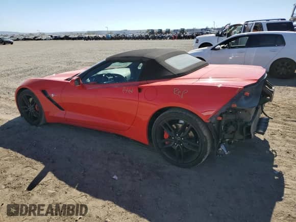 2018 Chevrolet Corvette Z51 3LT с VIN 1G1YM3D77J5105728, выставлен на аукционе Copart как лот 66435984 с пробегом 37 718 миль миль и Списание • Salvage title. История ставок и продаж доступна на DreamBid. Изображение 2.