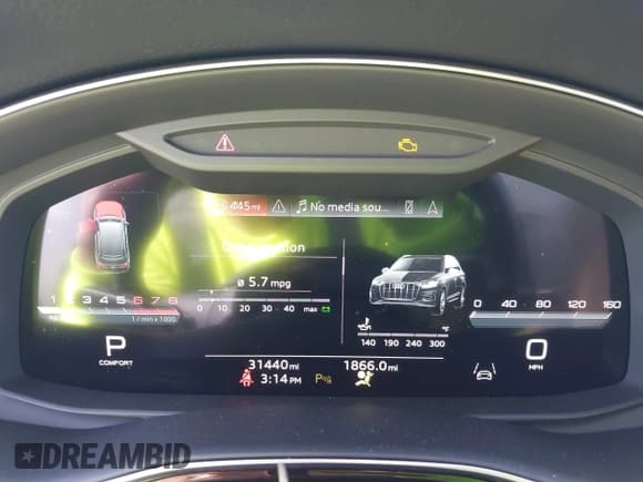 ✅ 2023 Audi Q7 Premium Plus • VIN: WA1LXBF76PD015236 • Lot: 41609240. Wystawiony na IAAI z przebiegiem 31 440 mil. Bezpłatny archiwum sprzedaży aukcyjnych z USA i szczegółowy raport historii pojazdu na DreamBid. Zdjęcie 7.