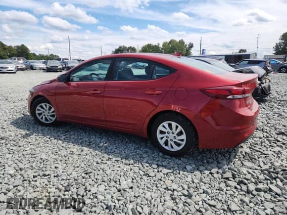 2017 Hyundai Elantra SE with VIN 5NPD74LF9HH183885, listed as a Copart auction lot 70392785 with 138,326 mi miles and Salvage title. Bid and sale history available at DreamBid. Image 2.