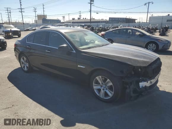 ✅ 2012 BMW 5 Series 528i • VIN: WBAXG5C58CDY30394 • Lot: 91082035. Listed on Copart with 134,546 mi. Free auction sales archive from the USA and detailed vehicle history report at DreamBid. Image 4.