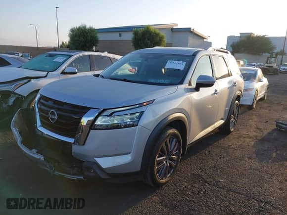 2022 Nissan Pathfinder SL с VIN 5N1DR3CB6NC270227, выставлен на аукционе IAAI как лот 43322854 с пробегом 46 196 миль миль и . История ставок и продаж доступна на DreamBid. Изображение 2.