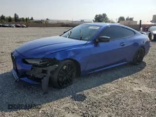 ✅ 2022 BMW 4 Series M440i xDrive • VIN: WBA13AR07NCJ14505 • Лот: 54756685. Опубликован ранее на Copart с пробегом 28 434 миль. Бесплатный доступ к архиву аукционных продаж из США и подробный отчёт об истории автомобиля на DreamBid. Изображение 1.