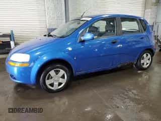 2008 Chevrolet Aveo LS z VIN KL1TD66608B162086, wystawiony jako Copart lot #87355244 z przebiegiem 115 649 mil mil oraz Szkoda całkowita • Salvage title. Historia ofert i sprzedaży dostępna na DreamBid. Obrazek 1.