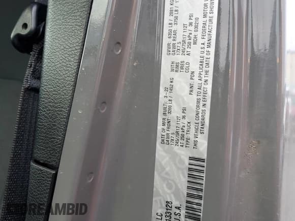 ✅ 2022 Jeep Gladiator Willys • VIN: 1C6JJTAM7NL133128 • Лот: 78722594. Опубликован ранее на Copart с пробегом 47 175 миль. Бесплатный доступ к архиву аукционных продаж из США и подробный отчёт об истории автомобиля на DreamBid. Изображение 14.