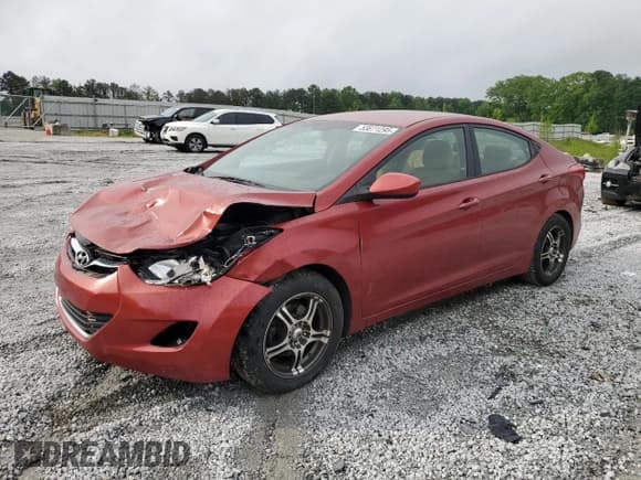 ✅ 2013 Hyundai Elantra GLS • VIN: KMHDH4AE7DU489051 • Lot: 53871295. Listed on Copart with 162,018 mi. Free auction sales archive from the USA and detailed vehicle history report at DreamBid. Image 1.