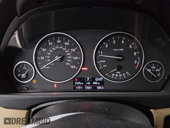 ✅ 2014 BMW 3 Series 320i • VIN: WBA3B1C57EP680611 • Lot: 89879365. Listed on Copart with 72,651 mi. Free auction sales archive from the USA and detailed vehicle history report at DreamBid. Image 9.