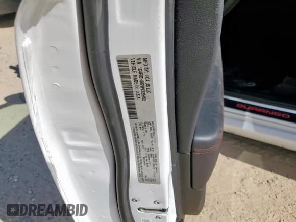 ✅ 2023 Dodge Durango GT • VIN: 1C4RDHDG9PC635955 • Lot: 66575715. Wystawiony na Copart z przebiegiem 50 482 mil. Bezpłatny archiwum sprzedaży aukcyjnych z USA i szczegółowy raport historii pojazdu na DreamBid. Zdjęcie 13.