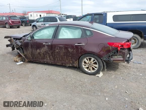 ✅ 2018 Kia Optima LX • VIN: 5XXGT4L30JG185640 • Lot: 41645104. Listed on IAAI with Not provided. Free auction sales archive from the USA and detailed vehicle history report at DreamBid. Image 13.