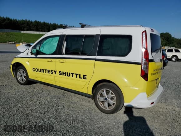 ✅ 2016 Ford Transit Connect Titanium • VIN: NM0GE9G70G1247981 • Lot: 61123045. Listed on Copart with Not provided. Free auction sales archive from the USA and detailed vehicle history report at DreamBid. Image 2.