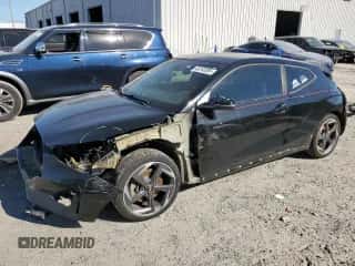 2019 Hyundai Veloster Turbo R-Spec z VIN KMHTH6AB9KU019288, wystawiony jako Copart lot #49748385 z przebiegiem 83 732 mil mil oraz Nie do naprawy • Non repairable. Historia ofert i sprzedaży dostępna na DreamBid. Obrazek 1.