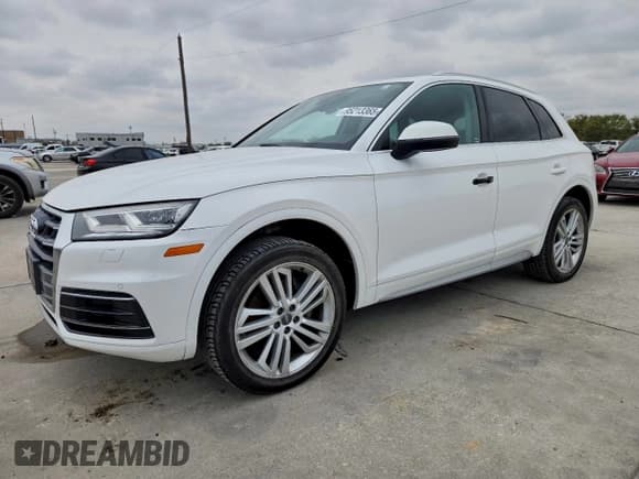 ✅ 2018 Audi Q5 Premium Plus • VIN: WA1BNAFY7J2067692 • Лот: 95213365. Опубликован ранее на Copart с пробегом 123 869 миль. Бесплатный доступ к архиву аукционных продаж из США и подробный отчёт об истории автомобиля на DreamBid. Изображение 1.