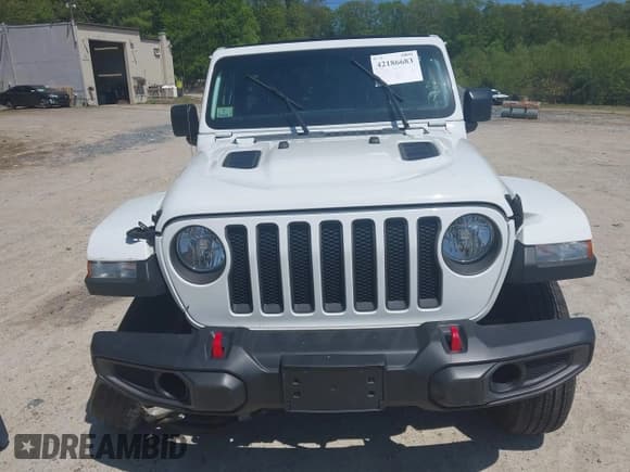 ✅ 2021 Jeep Wrangler Unlimited Rubicon • VIN: 1C4HJXFG5MW586842 • Lot: 42186683. Listed on IAAI with 76,450 mi. Free auction sales archive from the USA and detailed vehicle history report at DreamBid. Image 12.