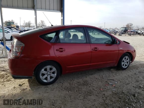 ✅ 2007 Toyota Prius • VIN: JTDKB20U177596366 • Lot: 93326665. Listed on Copart with 183,584 mi. Free auction sales archive from the USA and detailed vehicle history report at DreamBid. Image 3.