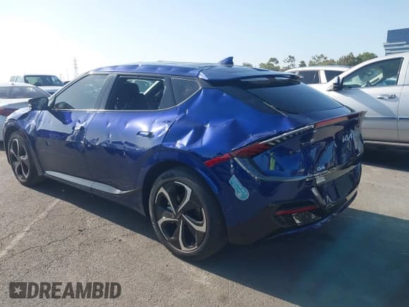 ✅ 2024 Kia EV6 GT-Line • VIN: KNDC4DLC8R5210313 • Lot: 42525309. Listed on IAAI with 3,437 mi. Free auction sales archive from the USA and detailed vehicle history report at DreamBid. Image 3.