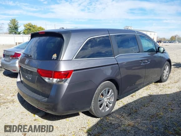✅ 2014 Honda Odyssey EX-L • VIN: 5FNRL5H64EB075152 • Лот: 43596928. Опубликован ранее на IAAI с пробегом 219 800 миль. Бесплатный доступ к архиву аукционных продаж из США и подробный отчёт об истории автомобиля на DreamBid. Изображение 4.
