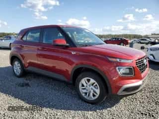 2024 Hyundai Venue SE with VIN KMHRB8A36RU324810, listed as a Copart auction lot 77792574 with 312 mi miles and Salvage title. Bid and sale history available at DreamBid. Image 4.