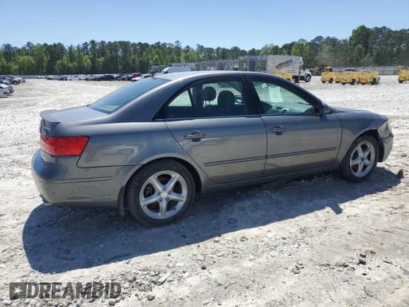 2009 Hyundai Sonata SE with VIN 5NPEU46FX9H529498, listed as a Copart auction lot 50940174 with Not provided miles and Salvage title. Bid and sale history available at DreamBid. Image 3.