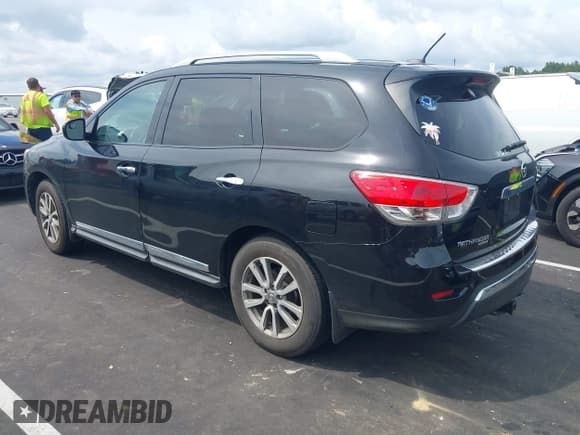 ✅ 2014 Nissan Pathfinder S • VIN: 5N1AR2MN9EC708258 • Lot: 43024812. Listed on IAAI with 150,574 mi. Free auction sales archive from the USA and detailed vehicle history report at DreamBid. Image 3.