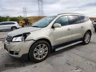 ✅ 2015 Chevrolet Traverse LT • VIN: 1GNKVGKD5FJ307452 • Лот: 81319055. Опубликован ранее на Copart с пробегом 148 212 миль. Бесплатный доступ к архиву аукционных продаж из США и подробный отчёт об истории автомобиля на DreamBid. Изображение 1.