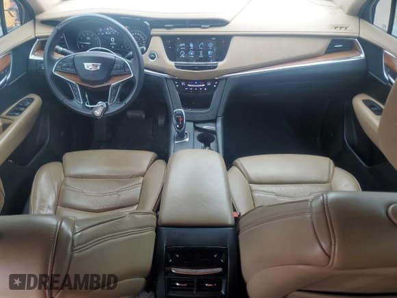 ✅ 2017 Cadillac XT5 Platinum AWD • VIN: 1GYKNFRS0HZ292722 • Lot: 50487525. Listed on Copart with 101,930 mi. Free auction sales archive from the USA and detailed vehicle history report at DreamBid. Image 8.