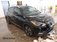 ✅ 2018 Nissan Kicks SV • VIN: 3N1CP5CUXJL540340 • Lot: 41273762. Listed on IAAI with 143,365 mi. Free auction sales archive from the USA and detailed vehicle history report at DreamBid. Image 1.