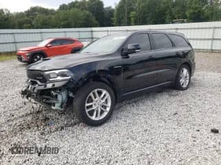 2022 Dodge Durango R/T with VIN 1C4SDHCT4NC190098, listed as a Copart auction lot 65052014 with 22,159 mi miles and Salvage title. Bid and sale history available at DreamBid. Image 1.