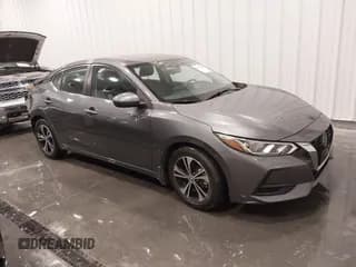 ✅ 2022 Nissan Sentra SV • VIN: 3N1AB8CV1NY296733 • Лот: 43672279. Опубликован ранее на IAAI с пробегом 37 751 миль. Бесплатный доступ к архиву аукционных продаж из США и подробный отчёт об истории автомобиля на DreamBid. Изображение 1.