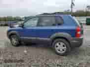 2007 Hyundai Tucson SE with VIN KM8JN12D37U590110, listed as a Copart auction lot 80639874 with 99,369 mi miles and Salvage title. Bid and sale history available at DreamBid. Image 2.