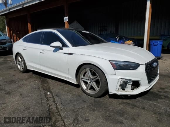 ✅ 2021 Audi A5 Sportback S line Premium • VIN: WAUDACF52MA016863 • Lot: 84038875. Listed on Copart with 104,856 mi. Free auction sales archive from the USA and detailed vehicle history report at DreamBid. Image 4.