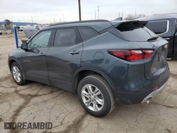 2020 Chevrolet Blazer LT with VIN 3GNKBCR48LS657448, listed as a Copart auction lot 47312344 with 40,232 mi miles and . Bid and sale history available at DreamBid. Image 2.