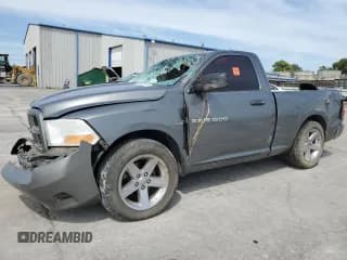 ✅ 2012 Ram 1500 Tradesman • VIN: 3C6JD6AT7CG218173 • Lot: 70530725. Listed on Copart with 126,214 mi. Free auction sales archive from the USA and detailed vehicle history report at DreamBid. Image 1.