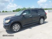 ✅ 2011 Toyota Sequoia Platinum • VIN: 5TDYY5G18BS034887 • Lot: 42559533. Listed on IAAI with 249,755 mi. Free auction sales archive from the USA and detailed vehicle history report at DreamBid. Image 2.