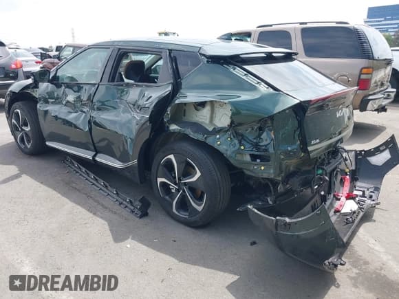 ✅ 2023 Kia EV6 Wind • VIN: KNDC3DLC1P5152514 • Lot: 42042702. Listed on IAAI with 6,195 mi. Free auction sales archive from the USA and detailed vehicle history report at DreamBid. Image 3.