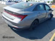 ✅ 2023 Hyundai Elantra Blue • VIN: KMHLM4AJ9PU064200 • Lot: 43223889. Listed on IAAI with 49,876 mi. Free auction sales archive from the USA and detailed vehicle history report at DreamBid. Image 4.