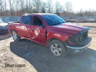 2009 Dodge 1500 SLT with VIN 1D3HB13TX9S753049, listed as a IAAI auction lot 41393574 with 267,283 mi miles and . Bid and sale history available at DreamBid. Image 1.