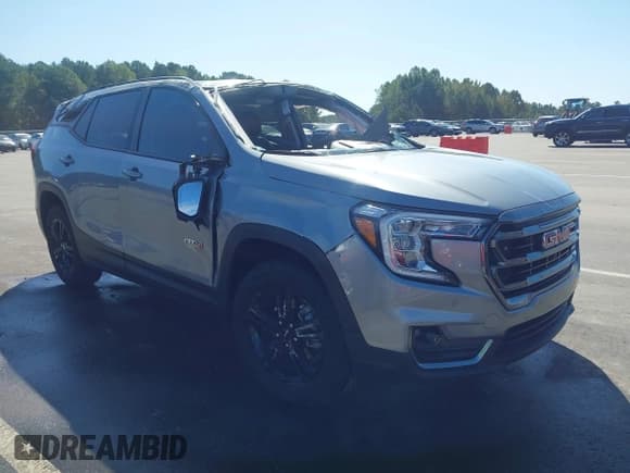 ✅ 2024 GMC Terrain AT4 • VIN: 3GKALYEG3RL343292 • Lot: 43371831. Listed on IAAI with 25,292 mi. Free auction sales archive from the USA and detailed vehicle history report at DreamBid. Image 1.