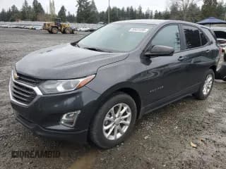 ✅ 2020 Chevrolet Equinox LS • VIN: 2GNAXHEV1L6213335 • Lot: 85431595. Listed on Copart with 53,453 mi. Free auction sales archive from the USA and detailed vehicle history report at DreamBid. Image 1.
