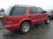 2004 Chevrolet Blazer Fleet z VIN 1GNCS13X64K153392, wystawiony jako Copart lot #83544724 z przebiegiem 169 504 mil mil oraz Szkoda całkowita • Salvage title. Historia ofert i sprzedaży dostępna na DreamBid. Obrazek 3.
