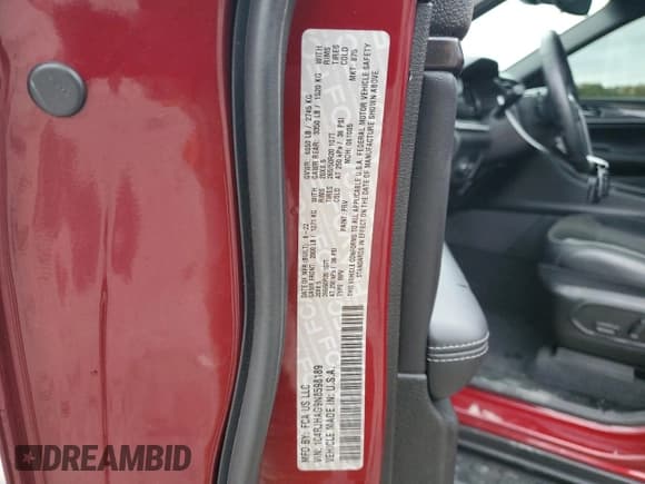 ✅ 2022 Jeep Grand Cherokee Altitude • VIN: 1C4RJHAG9N8598189 • Лот: 86217755. Опубликован ранее на Copart с пробегом 39 579 миль. Бесплатный доступ к архиву аукционных продаж из США и подробный отчёт об истории автомобиля на DreamBid. Изображение 13.