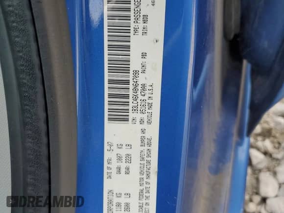 2008 Dodge Avenger SE с VIN 1B3LC46K48N647098, выставлен на аукционе Copart как лот 64782024 с пробегом 151 300 миль миль и Списание • Salvage title. История ставок и продаж доступна на DreamBid. Изображение 12.