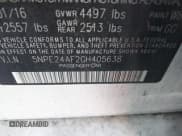 ✅ 2016 Hyundai Sonata SE • VIN: 5NPE24AF2GH405638 • Лот: 43165135. Опубликован ранее на IAAI с пробегом 98 653 миль. Бесплатный доступ к архиву аукционных продаж из США и подробный отчёт об истории автомобиля на DreamBid. Изображение 9.