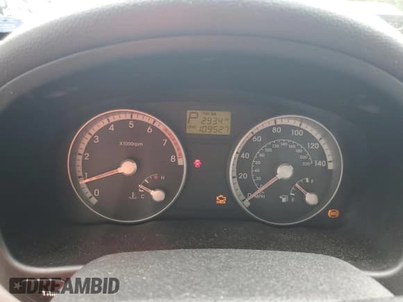 ✅ 2008 Hyundai Accent GLS • VIN: KMHCN46C88U184675 • Lot: 59045585. Listed on Copart with 109,527 mi. Free auction sales archive from the USA and detailed vehicle history report at DreamBid. Image 9.